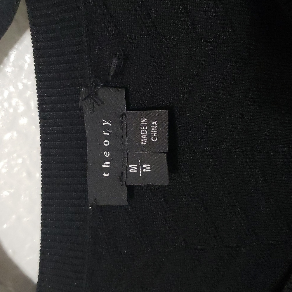 Theory Virtee P Evian Stretch Patterned Sweater D… - image 6